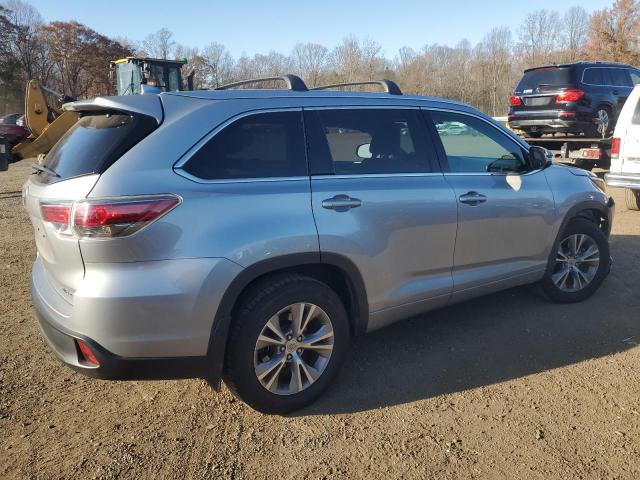 5TDJKRFH4FS191962 - 2015 TOYOTA HIGHLANDER XLE ვერცხლისფერი ფოტო 3