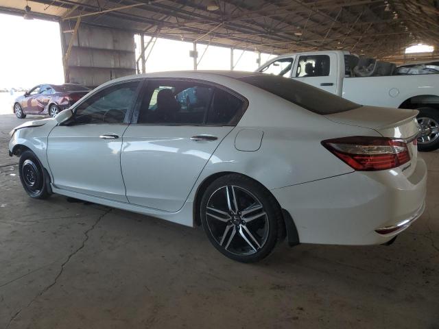 1HGCR2F58GA132138 - 2016 HONDA ACCORD SPORT WHITE photo 2