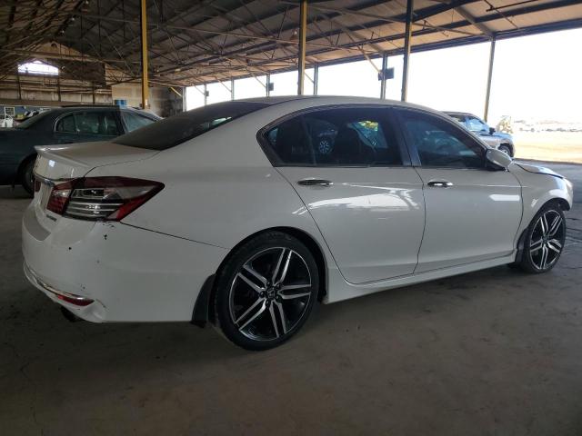 1HGCR2F58GA132138 - 2016 HONDA ACCORD SPORT WHITE photo 3