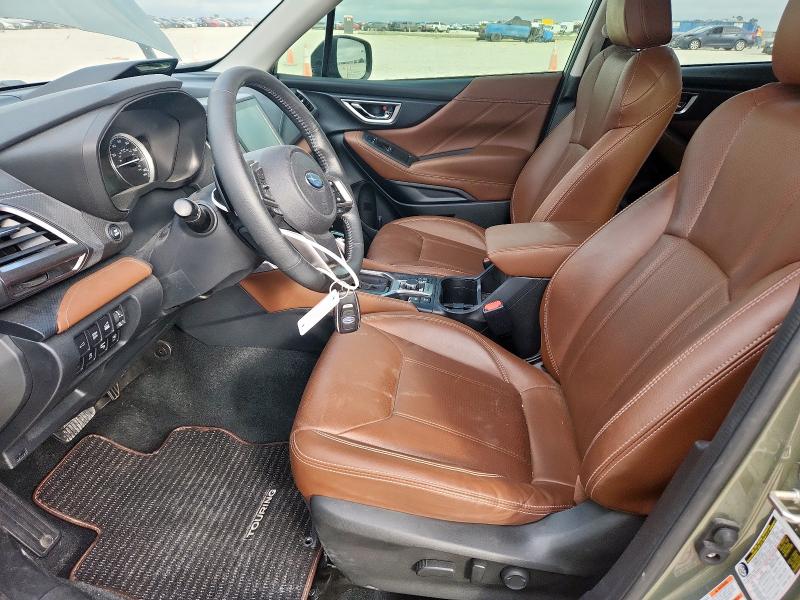 JF2SKAXC2LH482261 - 2020 SUBARU FORESTER TOURING GREEN photo 7