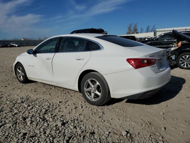 1G1ZB5STXJF231369 - 2018 CHEVROLET MALIBU LS أبيض صورة 2