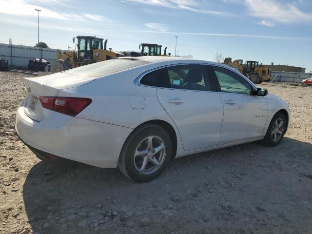 1G1ZB5STXJF231369 - 2018 CHEVROLET MALIBU LS أبيض صورة 3