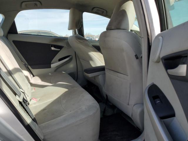 JTDKN3DUXA5085636 - 2010 TOYOTA PRIUS 银色 照片 11