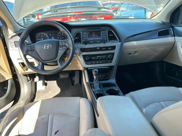 5NPE34AF5FH021249 - 2015 HYUNDAI SONATA SPORT BROWN photo 9