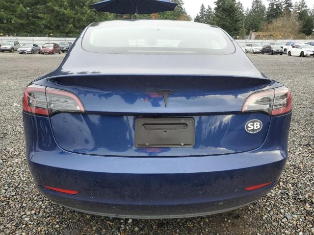 5YJ3E1EA0PF663201 - 2023 TESLA MODEL 3 蓝色 照片 6