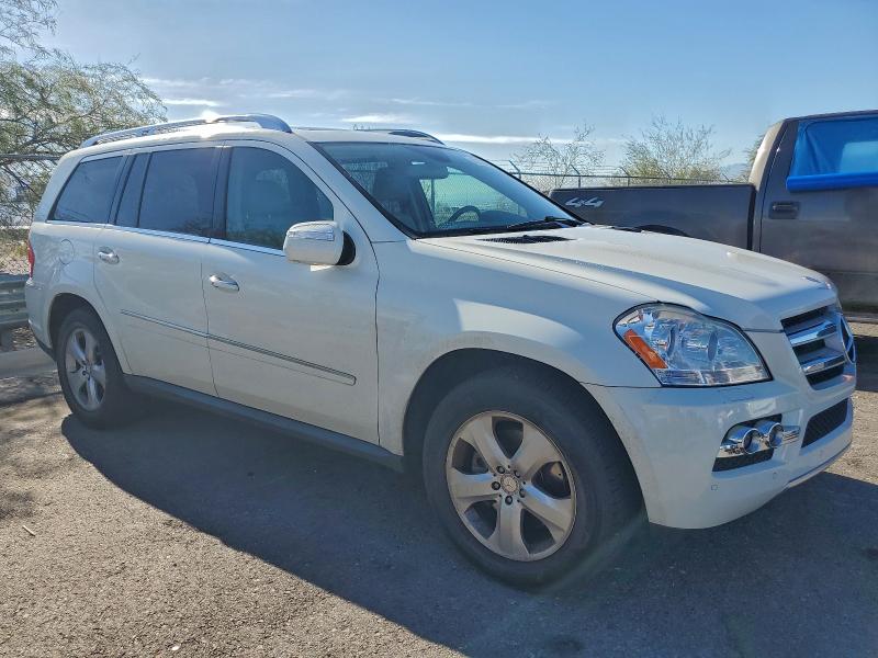 4JGBF7BE6AA611425 - 2010 MERCEDES-BENZ GL 450 4MATIC WHITE photo 4