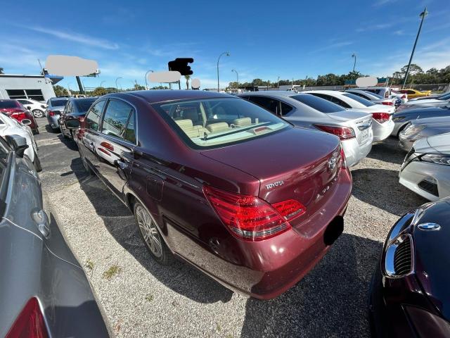 4T1BK36B48U260415 - 2008 TOYOTA AVALON XL MAROON photo 3