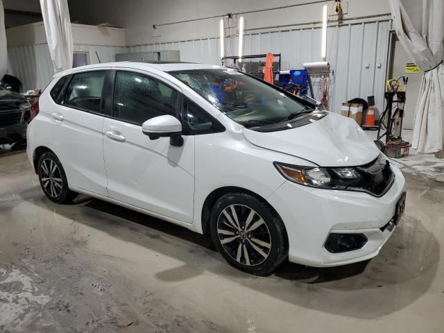 3HGGK5H84KM726106 - 2019 HONDA FIT EX WHITE photo 4