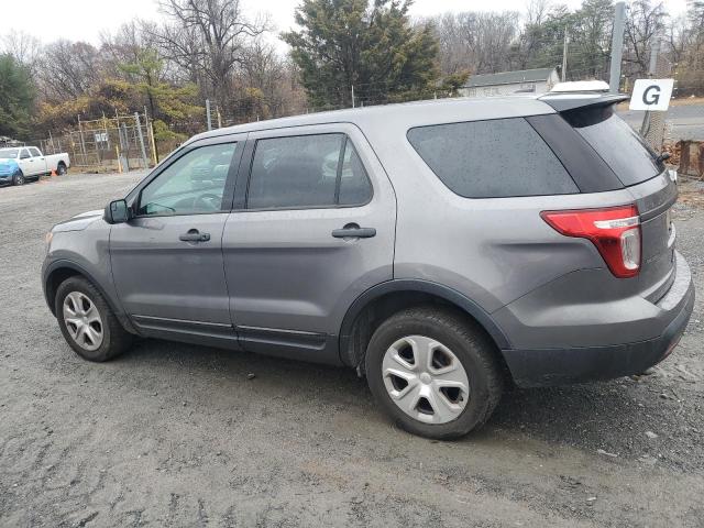 1FM5K8AR1FGC17600 - 2015 FORD EXPLORER POLICE INTERCEPTOR ნაცრისფერი ფოტო 2