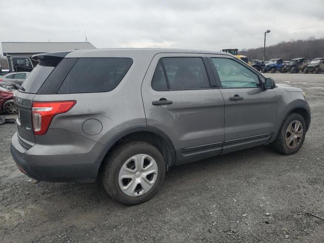 1FM5K8AR1FGC17600 - 2015 FORD EXPLORER POLICE INTERCEPTOR ნაცრისფერი ფოტო 3