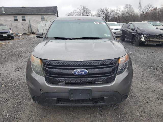 1FM5K8AR1FGC17600 - 2015 FORD EXPLORER POLICE INTERCEPTOR ნაცრისფერი ფოტო 5