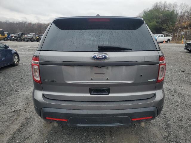 1FM5K8AR1FGC17600 - 2015 FORD EXPLORER POLICE INTERCEPTOR ნაცრისფერი ფოტო 6