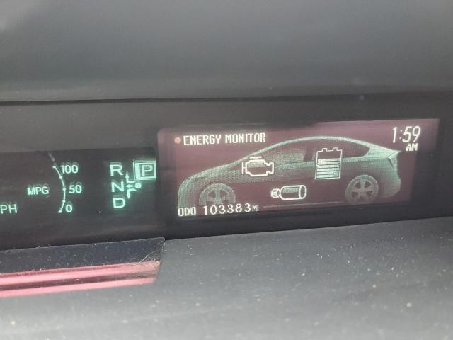 JTDKN3DU9A0210655 - 2010 TOYOTA PRIUS BLACK photo 9