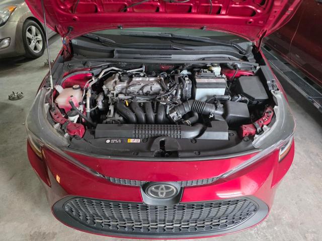 5YFEPMAE0NP386824 - 2022 TOYOTA COROLLA LE RED photo 7