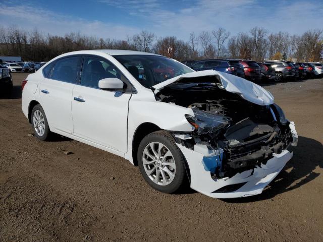 3N1AB7AP6JY312837 - 2018 NISSAN SENTRA S WHITE photo 4