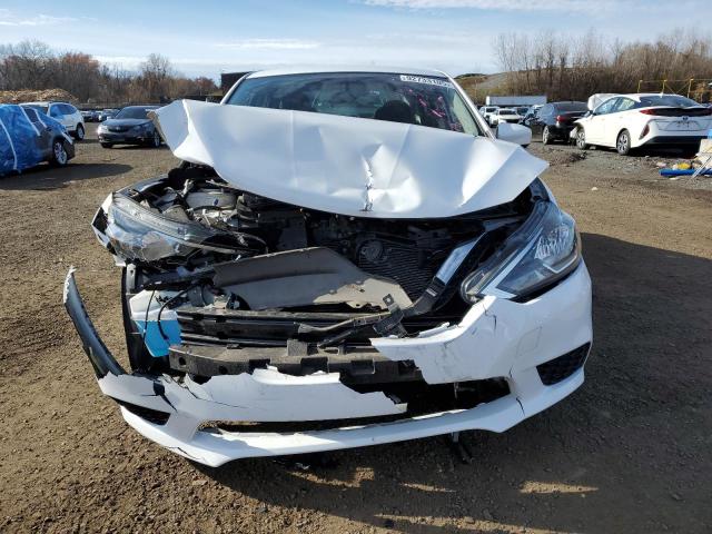 3N1AB7AP6JY312837 - 2018 NISSAN SENTRA S WHITE photo 5