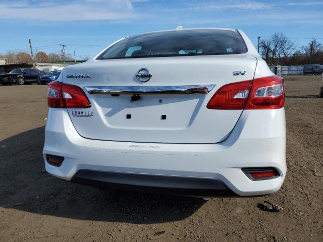 3N1AB7AP6JY312837 - 2018 NISSAN SENTRA S WHITE photo 6