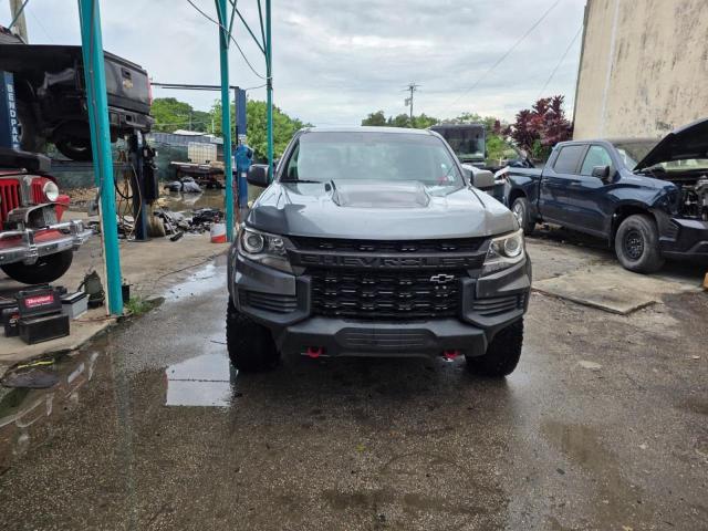 1GCGTEEN1M1127427 - 2021 CHEVROLET COLORADO ZR2 GRAY photo 5
