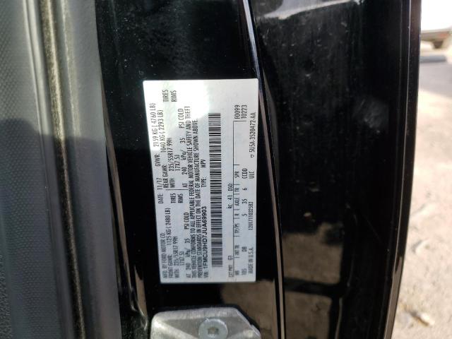 1FMCU9HD7JUA69903 - 2018 FORD ESCAPE SEL BLACK photo 13