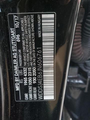 WDDSJ4EB6JN606761 - 2018 MERCEDES-BENZ CLA 250 Negro foto 12