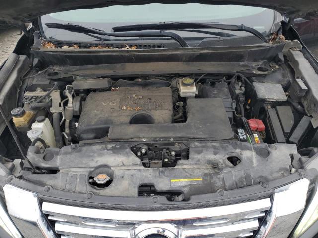 5N1DR2MN6HC620141 - 2017 NISSAN PATHFINDER S BLACK photo 12