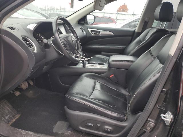 5N1DR2MN6HC620141 - 2017 NISSAN PATHFINDER S BLACK photo 7
