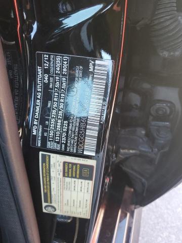 WDCGG5HB6DG068288 - 2013 MERCEDES-BENZ GLK 350 შავი ფოტო 13