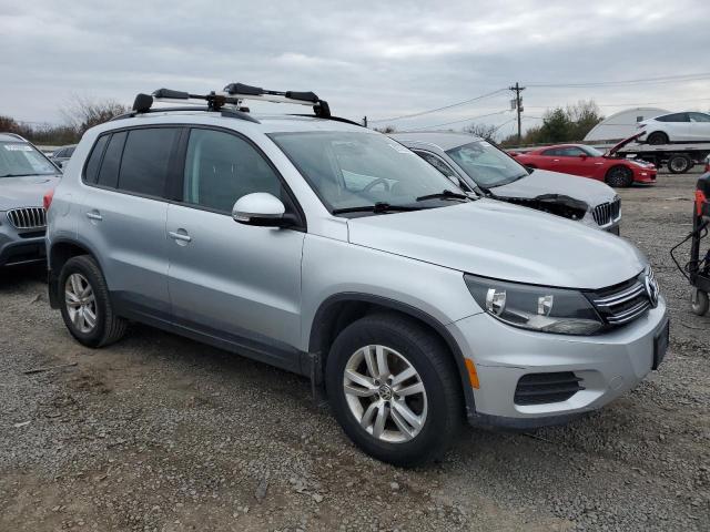WVGBV7AX1HW502616 - 2017 VOLKSWAGEN TIGUAN S SILVER photo 4