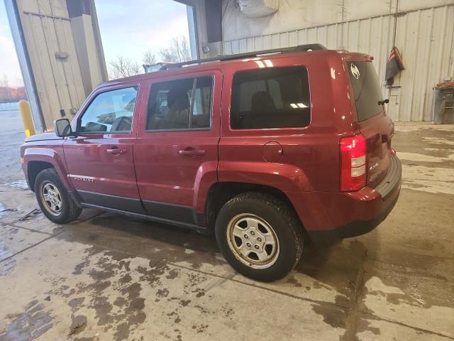 1C4NJRBB6HD138216 - 2017 JEEP PATRIOT SPORT წითელი ფოტო 2