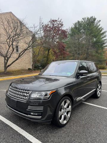 SALGV2FE9HA321838 - 2017 LAND ROVER RANGE ROVE AUTOBIOGRAPHY GRAY photo 2