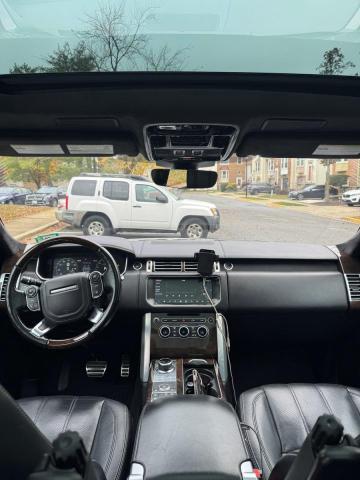 SALGV2FE9HA321838 - 2017 LAND ROVER RANGE ROVE AUTOBIOGRAPHY GRAY photo 9