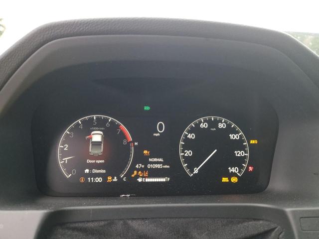 5FPYK3F59RB001722 - 2024 HONDA RIDGELINE RTL თეთრი ფოტო 9