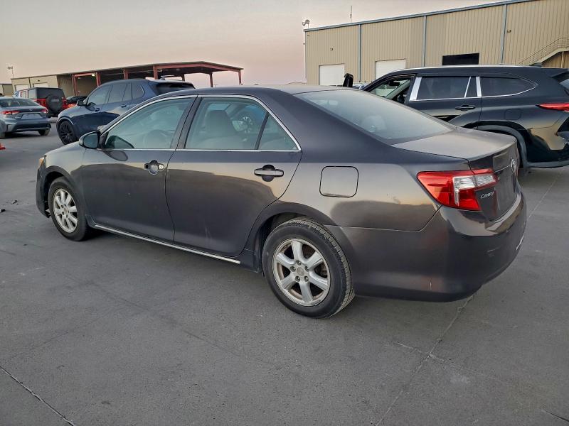 4T4BF1FK7DR278657 - 2013 TOYOTA CAMRY L GRAY photo 2