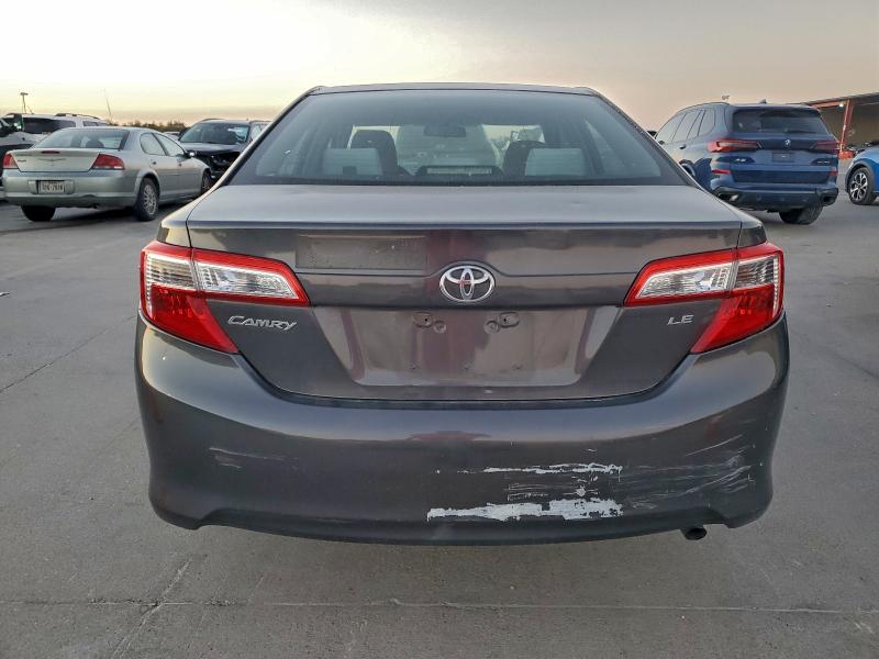 4T4BF1FK7DR278657 - 2013 TOYOTA CAMRY L GRAY photo 6