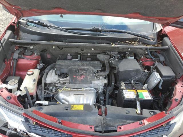 JTMBFREV0ED075832 - 2014 TOYOTA RAV4 LE RED photo 12