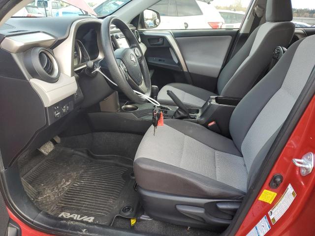 JTMBFREV0ED075832 - 2014 TOYOTA RAV4 LE RED photo 7