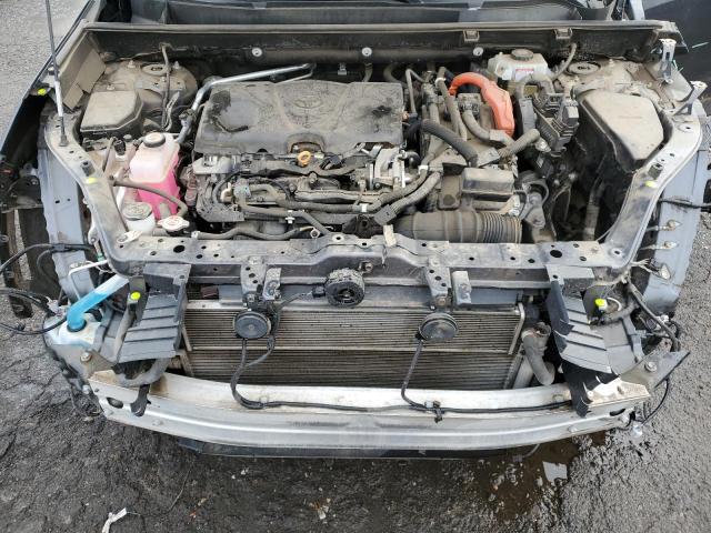 2T3RWRFV7MW122269 - 2021 TOYOTA RAV4 XLE GRAY photo 11