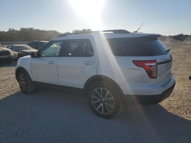 1FM5K7D85FGA02735 - 2015 FORD EXPLORER XLT თეთრი ფოტო 2