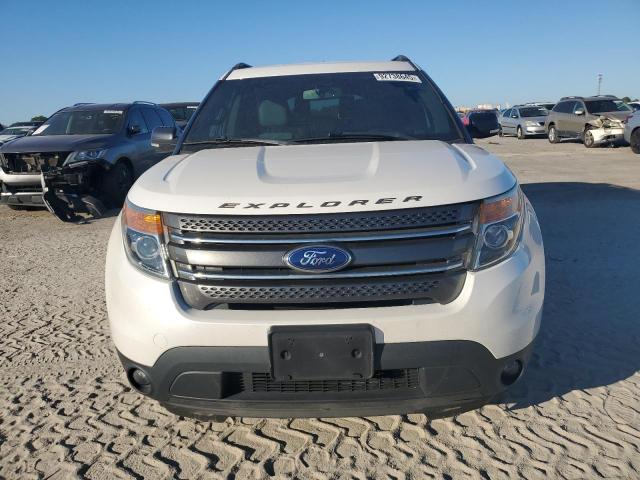 1FM5K7D85FGA02735 - 2015 FORD EXPLORER XLT თეთრი ფოტო 5