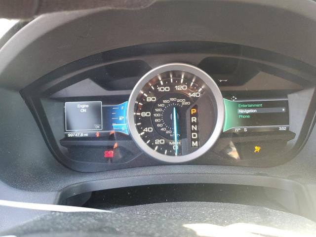 1FM5K7D85FGA02735 - 2015 FORD EXPLORER XLT თეთრი ფოტო 9