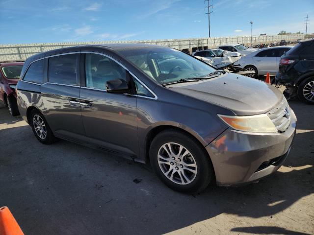 5FNRL5H65BB083966 - 2011 HONDA ODYSSEY EXL GRAY photo 4