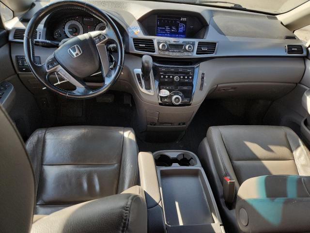 5FNRL5H65BB083966 - 2011 HONDA ODYSSEY EXL GRAY photo 8