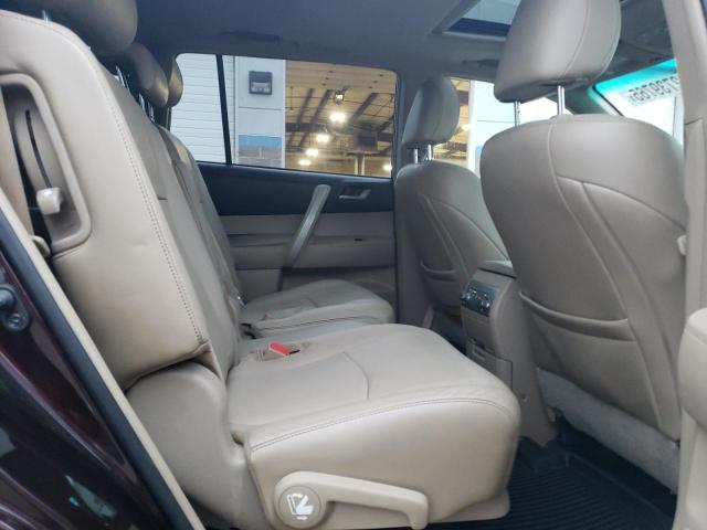 5TDBK3EH3DS196702 - 2013 TOYOTA HIGHLANDER BASE برغندي صورة 11