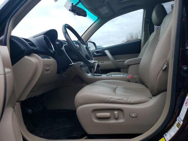 5TDBK3EH3DS196702 - 2013 TOYOTA HIGHLANDER BASE برغندي صورة 7