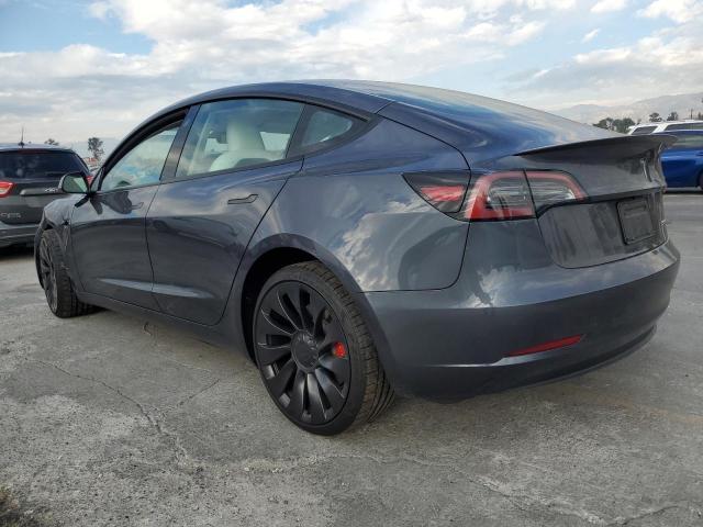 5YJ3E1EC4PF682691 - 2023 TESLA MODEL 3 Grau Foto 2