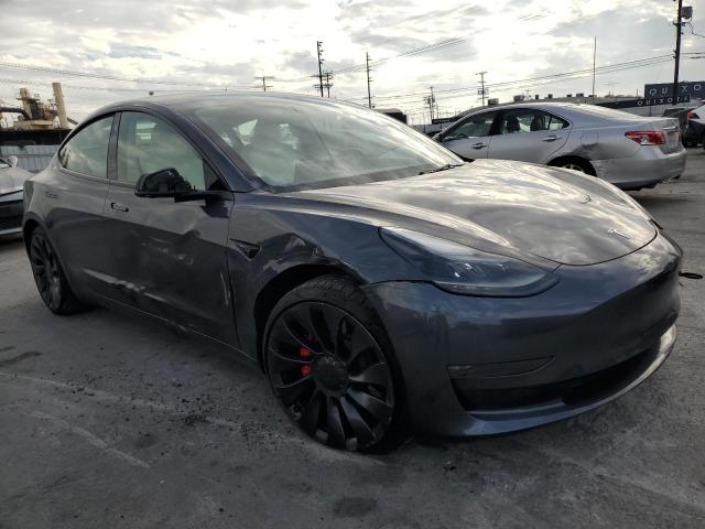 5YJ3E1EC4PF682691 - 2023 TESLA MODEL 3 Grau Foto 4