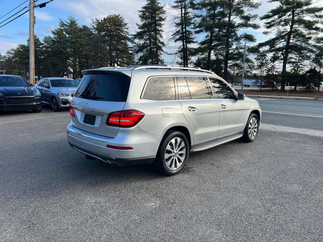4JGDF6EE5HA835150 - 2017 MERCEDES-BENZ GLS 450 4MATIC SILVER photo 4