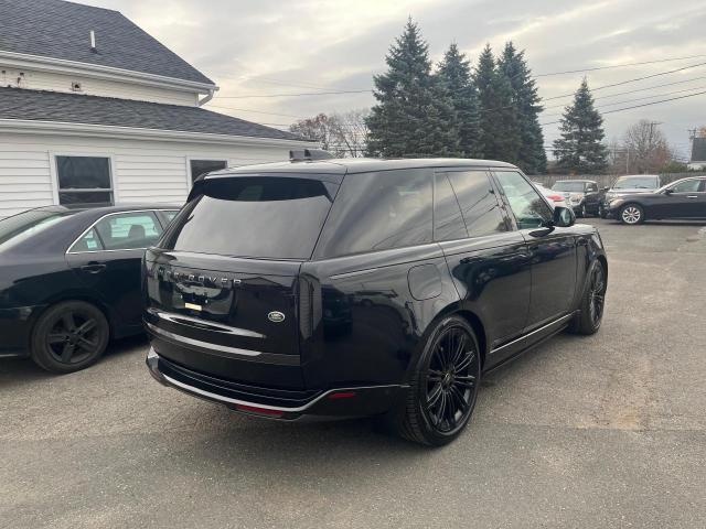 SALK19E72PA010896 - 2023 LAND ROVER RANGE ROVE AUTOBIOGRAPHY BLACK photo 3