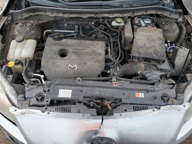 JM1BL1SF4A1101917 - 2010 MAZDA 3 I SILVER photo 11