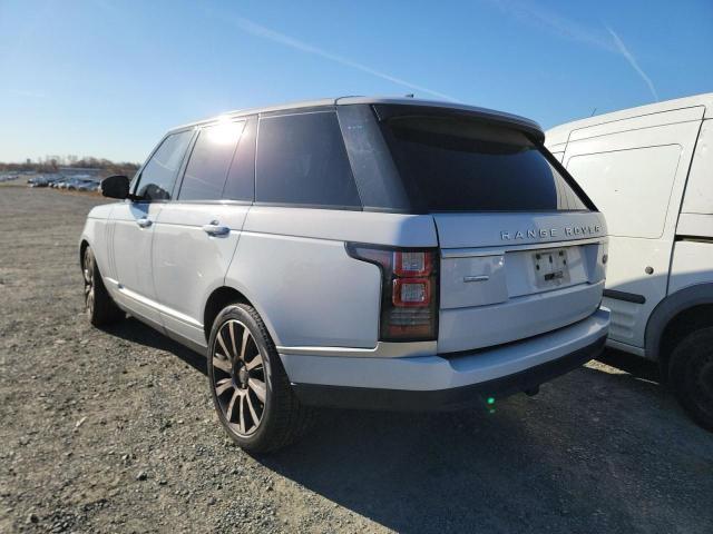SALGV2TF8FA235382 - 2015 LAND ROVER RANGE ROVE AUTOBIOGRAPHY WHITE photo 3